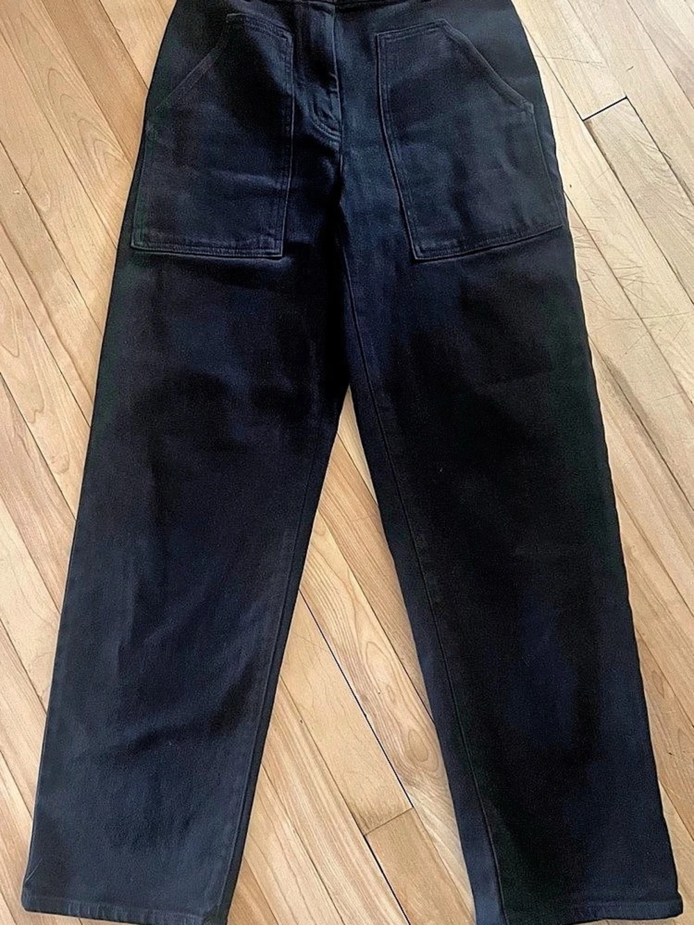 Wilfred Free Modern Utility Pant Straight Leg Black Size 4